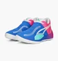 Кроссовки унисекс Puma Rise Nitro Fadeaway Basketball Shoes Blue/Pink 378278-01