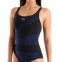 Купальник женский Arena Isabella Swimsuit Wing Back C Black/Blue 010814-570