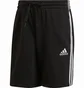 Шорты мужские Adidas Essentials French Terry 3 Stripes Shorts Black GK9597