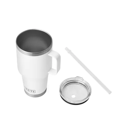 Термокружка Yeti Rambler Straw Mug 25Oz (739Ml) White 70000002295