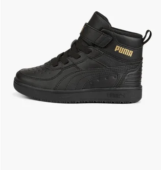 Ботинки детские Puma Rebound Rugged V Sneakers Kids 34.5 Black 388244-01