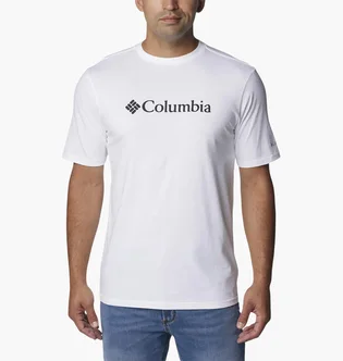Футболка мужская Columbia Csc Basic Logo Short Sleeve White 1680051CLB-100