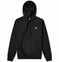 Худі чоловіче Carhartt Hooded American Script Sweat Black I028279-8900