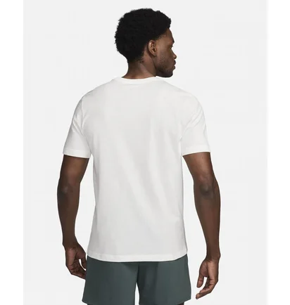 Футболка мужская Nike T-Shirt Do Fitnessu Dri-Fit White FV8360-133