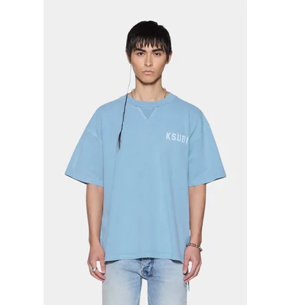 Футболка мужская Ksubi K-Lock Biggie Ss Tee Summer Light Blue MSP26TE009