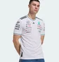 Футболка чоловіча Adidas Mercedes - Amg Petronas Formula One Team Driver Authentic White JX5795