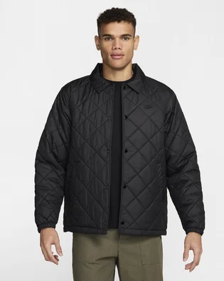 Куртка мужская Nike Club Lightweight Quilted Therma-Fit Insulated Jacket Black FZ0634-010