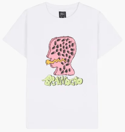 Футболка дитяча Brain Dead Worm Hole White F22T06002689-WHITE
