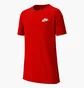 Футболка детская Nike B Nsw Tee Emb Futura Red AR5254-657