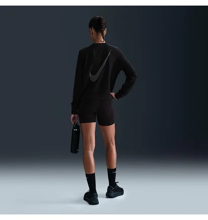 Свитшот женский Nike One Dri-Fit Crew Hbr Tt Black IB1450-010