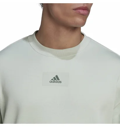 Свитшот мужской Adidas Sweatshirt Sportswear M Fv Swt Turquoise HK0394