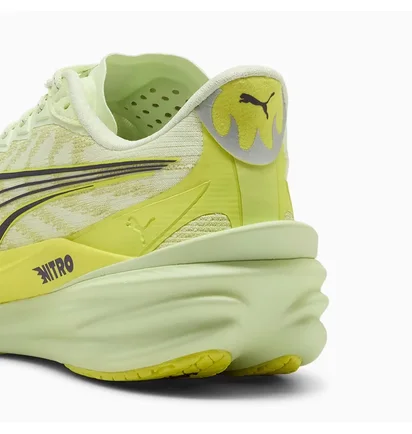 Кроссовки женские Puma Deviate Nitro 4 Yellow/Green 312124-04