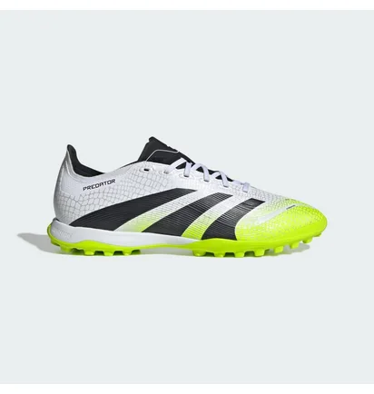 Сороконожки унисекс Adidas Predator League Turf Grey/Green JI1132