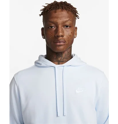 Худі чоловіче Nike Sportswear Club Light Blue CZ7857-085