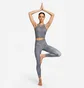 Леггинсы женские Nike Yoga High-Waisted 7/8 Leggings Grey FB4626-010