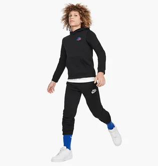 Спортивний костюм дитячий Nike Sportswear Fleece Standard Issue Black HM4339-010__HM4337-010