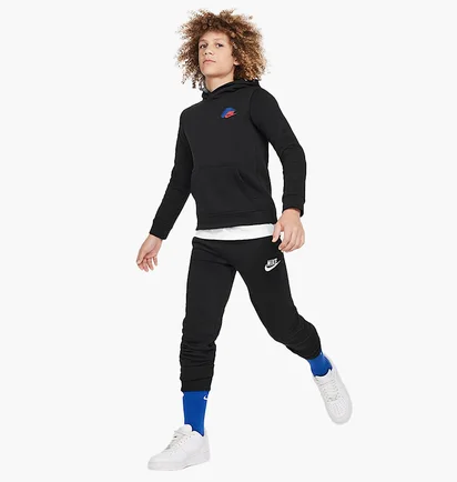 Спортивный костюм детский Nike Sportswear Fleece Standard Issue Black HM4339-010__HM4337-010