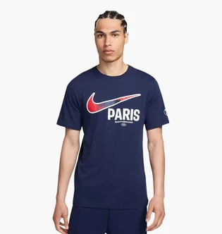 Футболка мужская Nike Psg Swoosh Blue FV8555-410