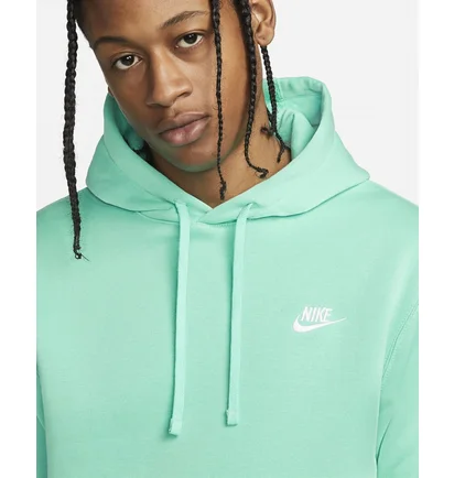 Худі чоловіче Nike Sportswear Club Fleece Pullover Hoodie Turquoise Bv2654-369