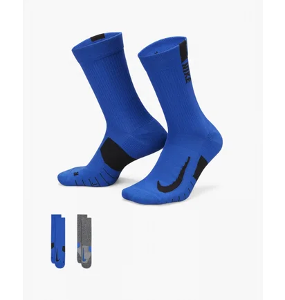 Носки унисекс Nike Multiplier Ankle Sock Blue (2 пары) Sx7557-937