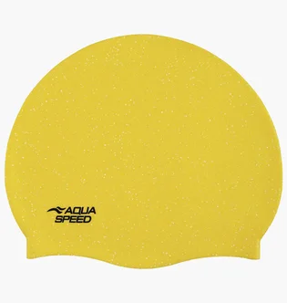 Шапочка для плавания Aqua speed Reco 9783 Yellow 237-18