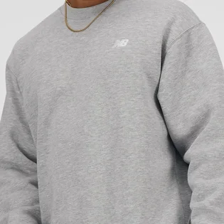 Свитшот мужской New Balance Sport Essentials Fleece Crew Grey MT41510-AG