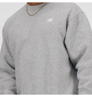 Свитшот мужской New Balance Sport Essentials Fleece Crew Grey MT41510-AG