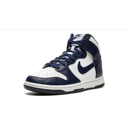 Кросівки чоловічі Nike Dunk High White/Blue DD1399-104
