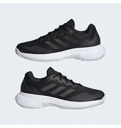 Кроссовки женские Adidas Gamecourt 2.0 Tennis Shoes Black ID1494