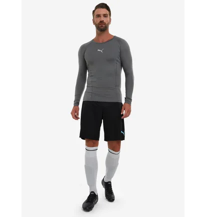 Лонгслив мужской Puma Liga Baselayer Tee Ls Grey 65592017