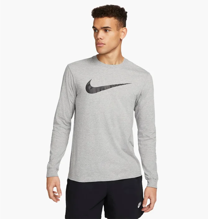 Лонгслів чоловічий Nike Sportswear Long-Sleeve T-Shirt Grey DZ2987-063