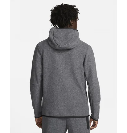 Толстовка чоловіча Nike Nsw Tch Flc Fz Winter Hd Grey Dq4801-010