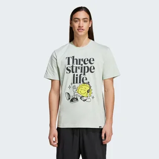Футболка мужская Adidas Positivity Graphic Grey IY0731