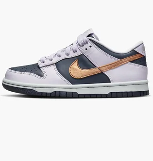 Кроссовки детские Nike Dunk Low Se White/Blue DX1663-400