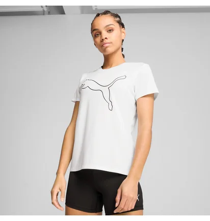 Футболка женская Puma Tad Essentials Logo Tee White 525892-02