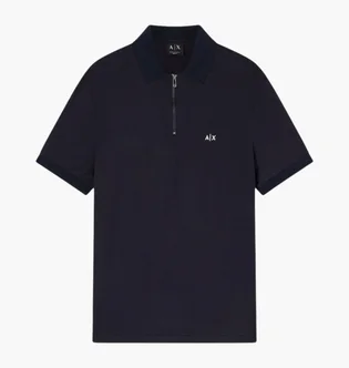 Поло мужское Armani Exchange Technical Blue XM002372-AF21936-UB101
