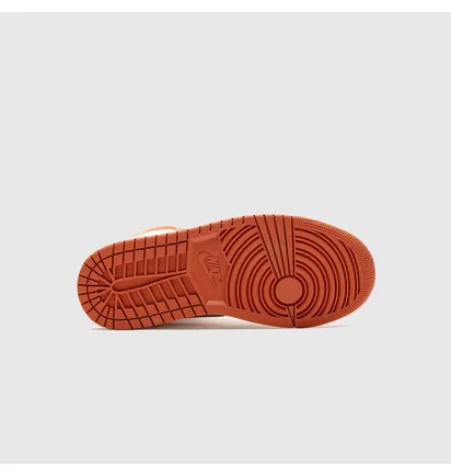 Кроссовки женские Air Jordan Wmns 1 High Mm Brown/Orange FB9891-800