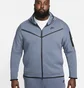 Толстовка мужская Nike Sportswear Tech Fleece Blue Cu4489-491