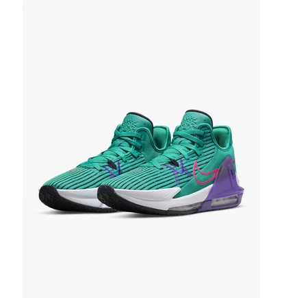 Кросівки унісекс Nike Lebron Witness Vi Green/Violet Cz4052-300