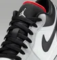 Кроссовки мужские Air jordan 1 Low MenS Shoes Grey/White 553558-045