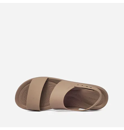 Сандалі жіночі CROCS Brooklyn Low Wedge Womens Beige 206453-2EL