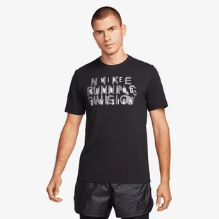 Футболка мужская Nike Dri-Fit Run Division T-Shirt Black FN0829-010