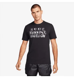 Футболка мужская Nike Dri-Fit Run Division T-Shirt Black FN0829-010
