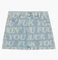 Юбка женская RipNDip Fuckin Fuck Blue RNDFAL24W06