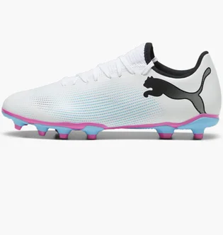 Бутси унісекс Puma Future 7 Play Fg/Ag White 107723-01