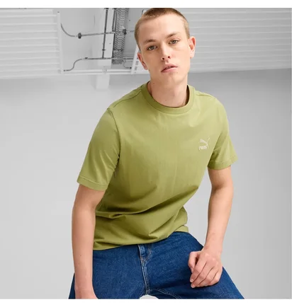 Футболка мужская Puma Classics Small Logo Tee Olive 679187-40