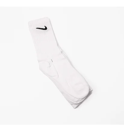 Шкарпетки унісекс Nike Everyday Ltwt Crew (3 пари, неутеплені) SX7676-100