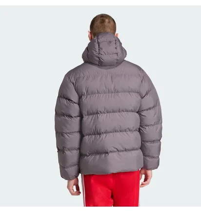 Пуховик чоловічий Adidas Tonal Hooded Originals Grey JX4122