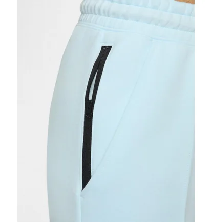Штаны женские Nike Sportswear Tech Fleece Mid-Rise Joggers Light Blue FB8330-474