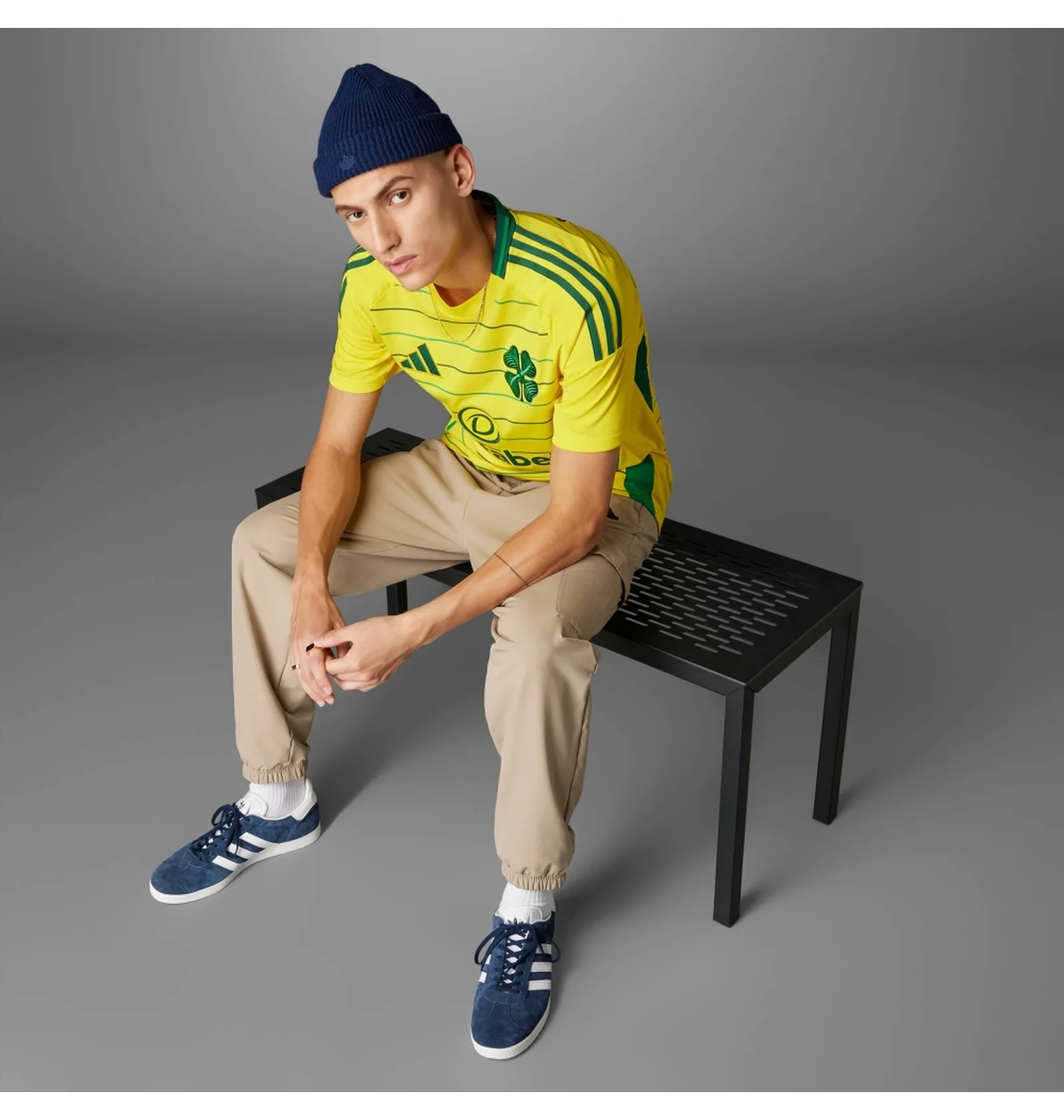 ᐉ Футболка чоловіча Adidas Celtic Fc 24/25 Away Jersey Yellow